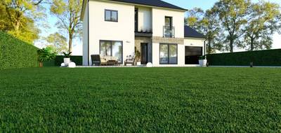 Terrain et maison à Moulins-en-Bessin en Calvados (14) de 120 m² à vendre au prix de 245500€ - 2
