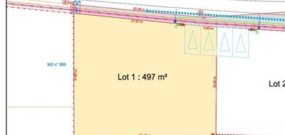 Terrain à Gas en Eure-et-Loir (28) de 497 m² à vendre au prix de 74100€ - 3