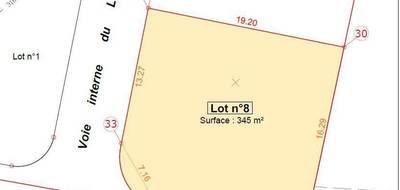 Terrain à Lambesc en Bouches-du-Rhône (13) de 383 m² à vendre au prix de 199000€ - 2