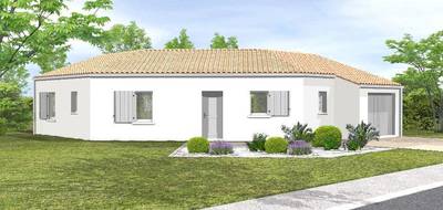 Terrain et maison à Le Poiré-sur-Vie en Vendée (85) de 83 m² à vendre au prix de 206100€ - 1