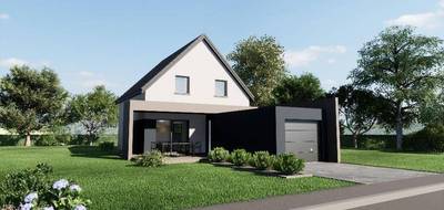 Terrain et maison à Fegersheim en Bas-Rhin (67) de 102 m² à vendre au prix de 409600€ - 1