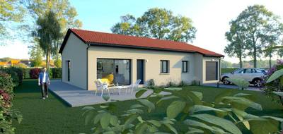 Terrain et maison à Saint-Didier-sur-Chalaronne en Ain (01) de 97 m² à vendre au prix de 264500€ - 2
