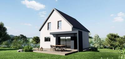 Terrain et maison à Ungersheim en Haut-Rhin (68) de 120 m² à vendre au prix de 342000€ - 2