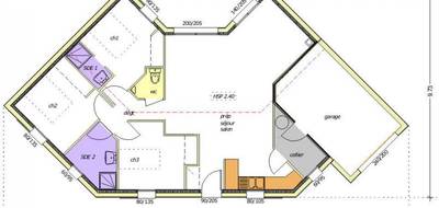 Terrain et maison à Le Poiré-sur-Vie en Vendée (85) de 83 m² à vendre au prix de 206100€ - 4