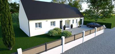 Terrain et maison à Noyant-de-Touraine en Indre-et-Loire (37) de 110 m² à vendre au prix de 229900€ - 1