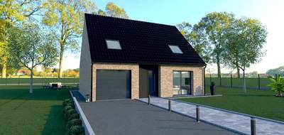 Terrain et maison à Vitry-en-Artois en Pas-de-Calais (62) de 100 m² à vendre au prix de 243500€ - 1