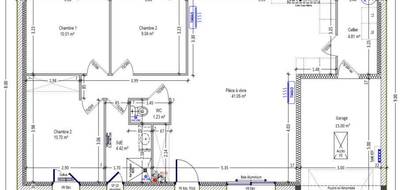 Terrain et maison à Genouilly en Cher (18) de 85 m² à vendre au prix de 165260€ - 4