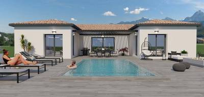 Terrain et maison à Le Poët-Laval en Drôme (26) de 140 m² à vendre au prix de 376000€ - 3