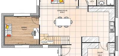 Terrain et maison à Beaulieu-sur-Layon en Maine-et-Loire (49) de 147 m² à vendre au prix de 428500€ - 4