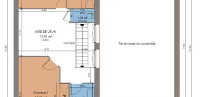 Terrain et maison à Châtres en Seine-et-Marne (77) de 130 m² à vendre au prix de 459000€ - 4