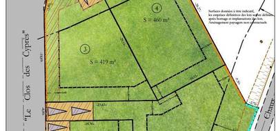 Terrain à Rochefort-du-Gard en Gard (30) de 460 m² à vendre au prix de 114900€ - 3