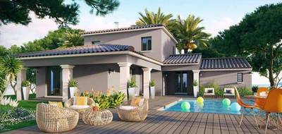 Terrain et maison à Sillans-la-Cascade en Var (83) de 129 m² à vendre au prix de 423385€ - 1