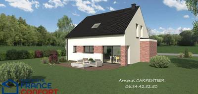 Terrain et maison à Carvin en Pas-de-Calais (62) de 145 m² à vendre au prix de 309341€ - 1