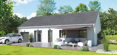 Terrain et maison à Crottet en Ain (01) de 90 m² à vendre au prix de 219130€ - 1