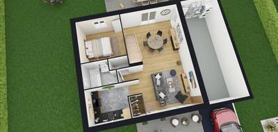 Terrain et maison à Val d'Orger en Eure (27) de 80 m² à vendre au prix de 212941€ - 2