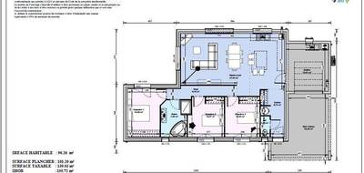 Terrain et maison à Sacé en Mayenne (53) de 95 m² à vendre au prix de 234800€ - 3