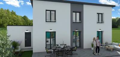 Terrain et maison à Pierrelatte en Drôme (26) de 130 m² à vendre au prix de 328781€ - 1