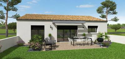 Terrain et maison à Villedoux en Charente-Maritime (17) de 90 m² à vendre au prix de 264500€ - 2