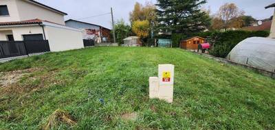 Terrain à Chalamont en Ain (01) de 408 m² à vendre au prix de 126900€ - 1