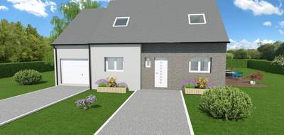 Terrain et maison à La Guierche en Sarthe (72) de 68 m² à vendre au prix de 285500€ - 1