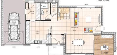 Terrain et maison à Saint-Lambert-la-Potherie en Maine-et-Loire (49) de 130 m² à vendre au prix de 338420€ - 4