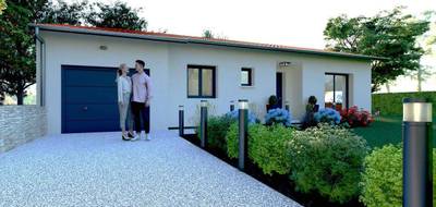 Terrain et maison à Saint-Maurice-de-Rémens en Ain (01) de 93 m² à vendre au prix de 275000€ - 1