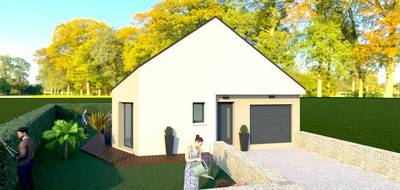 Terrain et maison à Bernières-sur-Mer en Calvados (14) de 90 m² à vendre au prix de 288081€ - 1
