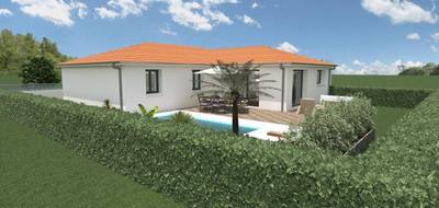 Terrain et maison à Bâgé-le-Châtel en Ain (01) de 100 m² à vendre au prix de 262500€ - 1