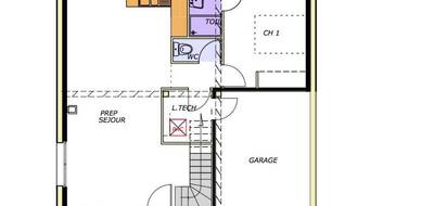 Terrain et maison à Saint-Jean-de-Monts en Vendée (85) de 91 m² à vendre au prix de 263500€ - 3