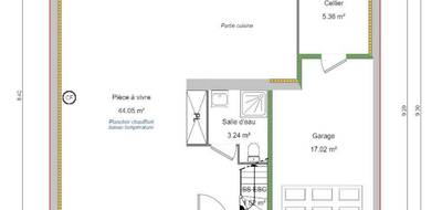 Terrain et maison à Gif-sur-Yvette en Essonne (91) de 110 m² à vendre au prix de 536628€ - 4