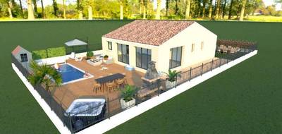 Terrain et maison à Servian en Hérault (34) de 85 m² à vendre au prix de 248500€ - 1