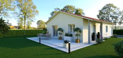 Terrain et maison à Chalamont en Ain (01) de 80 m² à vendre au prix de 269000€ - 2