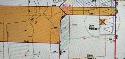 Terrain à Gignac en Hérault (34) de 300 m² à vendre au prix de 129000€ - 1