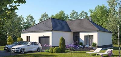 Terrain et maison à Amfreville-sous-les-Monts en Eure (27) de 98 m² à vendre au prix de 240517€ - 1