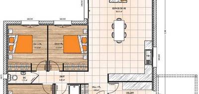 Terrain et maison à Saint-Augustin-des-Bois en Maine-et-Loire (49) de 105 m² à vendre au prix de 288600€ - 4