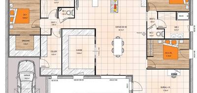 Terrain et maison à Saumur en Maine-et-Loire (49) de 150 m² à vendre au prix de 409320€ - 4