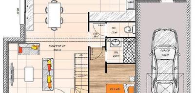 Terrain et maison à Étriché en Maine-et-Loire (49) de 110 m² à vendre au prix de 252400€ - 4