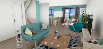 Terrain et maison à Val-de-Reuil en Eure (27) de 88 m² à vendre au prix de 235200€ - 3