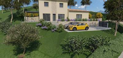 Terrain et maison à Carros en Alpes-Maritimes (06) de 110 m² à vendre au prix de 568000€ - 1