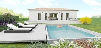 Terrain et maison à Vagnas en Ardèche (07) de 100 m² à vendre au prix de 289580€ - 1
