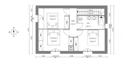 Terrain et maison à Salernes en Var (83) de 80 m² à vendre au prix de 302000€ - 4