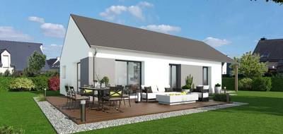 Terrain et maison à Saint-Étienne-de-Montluc en Loire-Atlantique (44) de 77 m² à vendre au prix de 279200€ - 1