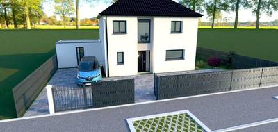 Terrain et maison à Montigny-en-Ostrevent en Nord (59) de 123 m² à vendre au prix de 240330€ - 1