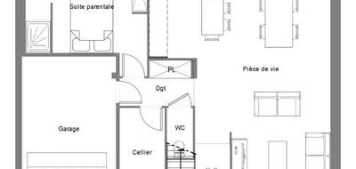 Terrain et maison à Sains-en-Gohelle en Pas-de-Calais (62) de 100 m² à vendre au prix de 250000€ - 4