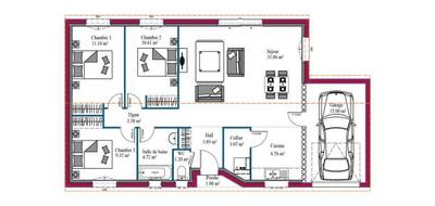 Terrain et maison à Domme en Dordogne (24) de 85 m² à vendre au prix de 230500€ - 3