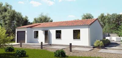 Terrain et maison à Commequiers en Vendée (85) de 82 m² à vendre au prix de 215555€ - 1