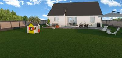 Terrain et maison à Crotelles en Indre-et-Loire (37) de 79 m² à vendre au prix de 215250€ - 2