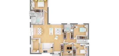 Terrain et maison à Audenge en Gironde (33) de 104 m² à vendre au prix de 387249€ - 3