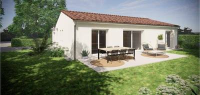 Terrain et maison à Châteaubernard en Charente (16) de 100 m² à vendre au prix de 242985€ - 2