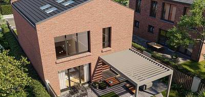 Terrain et maison à Mérignies en Nord (59) de 122 m² à vendre au prix de 489000€ - 1